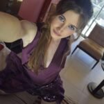 selfie, woman, sexy woman, bella, model, dress, expensive, purple, cellular